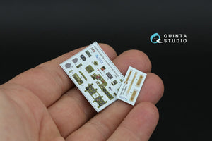 Quinta Studio QD48609 A6M5 Zero (Mitsubishi Production) 3D-Printed &amp;amp; coloured Interior on decal paper (Eduard) 1/48 – zdjęcie 9