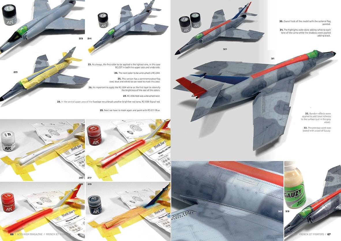 AK Interactive AK2931 ACES HIGH MAGAZINE ISSUE 15 FRENCH JET FIGHTERS – image 5