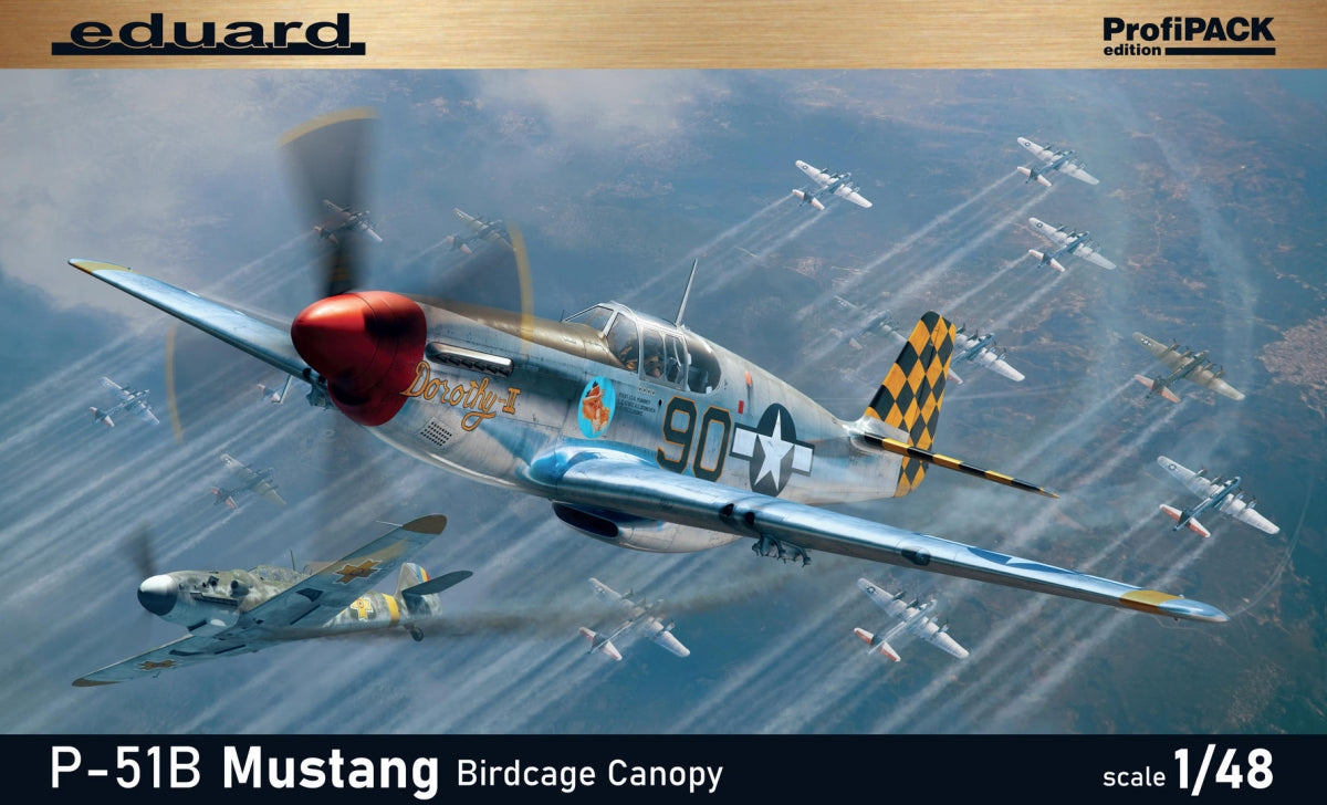 Eduard 82107 P-51B Mustang Birdcage canopy 1/48 – zdjęcie 2