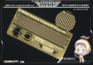 Voyager Model FE48014 WWII UK Cromwell Grills for MENG 32528 1/48