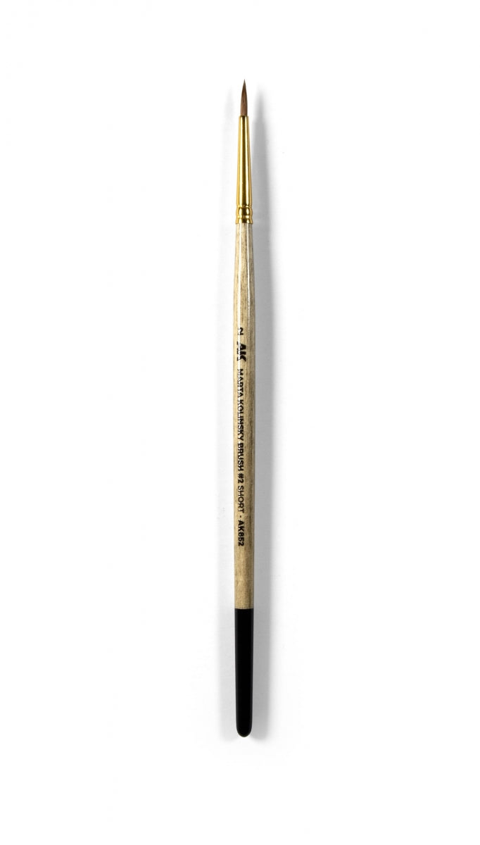 AK Interactive AK852 MARTA KOLINSKY BRUSH #2 SHORT – Bild 4
