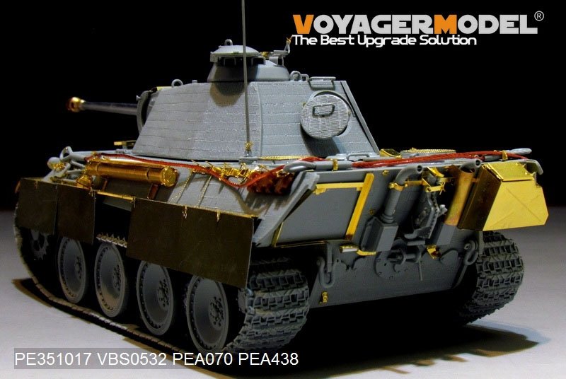 Voyager Model PE351017 WWII German Panther G Early ver.Basic upgrade set (For TAKOM 2119/2134) 1/35 – zdjęcie 6