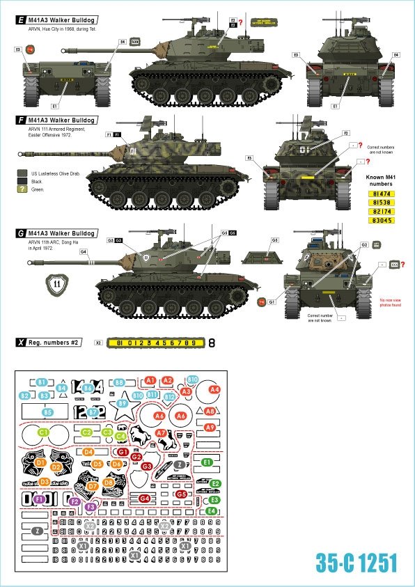 Star Decals 35-C1251 Vietnam 1 1/35 – immagine 2