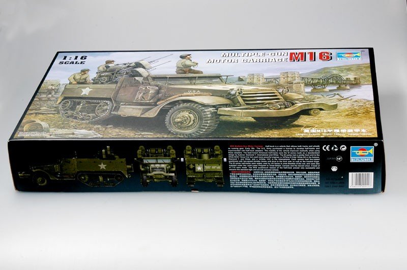 Trumpeter 00911 M16 Multiple-Gun Motor Carriage 1/16 – image 2