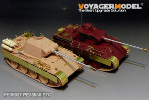 Voyager Model PE35936 WWII German Panther D w/&amp;quot;Stadtgas&amp;quot; Fuel Tanks Basic For MENG TS-038 1/35 – zdjęcie 18