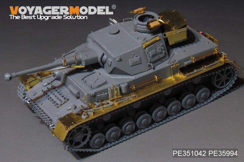 Voyager Model PE351042 WWII German Pz.Kpfw.IV Ausf.F2 Basic For Border BT-003 1/35 – zdjęcie 2