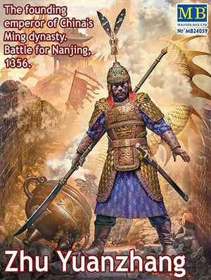 Master Box 24059 China War Series Zhu Yuanzhang, the founding emperor of China&amp;#39;s Ming dynasty 1/24