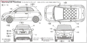Fujimi 123837 Abarth 500 Esseesse 1/24 – zdjęcie 6