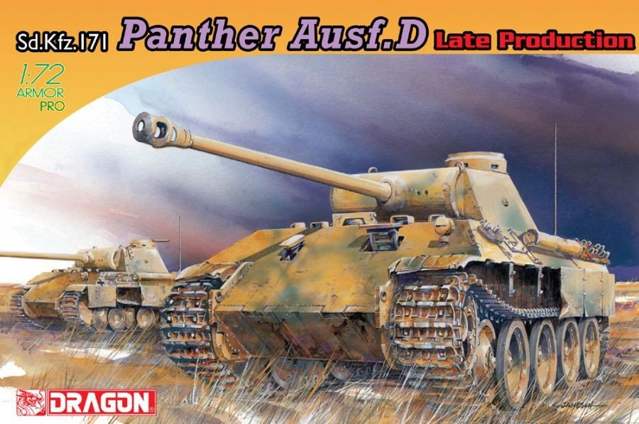 Dragon 7506 Panther Ausf.D Late Production 1/72