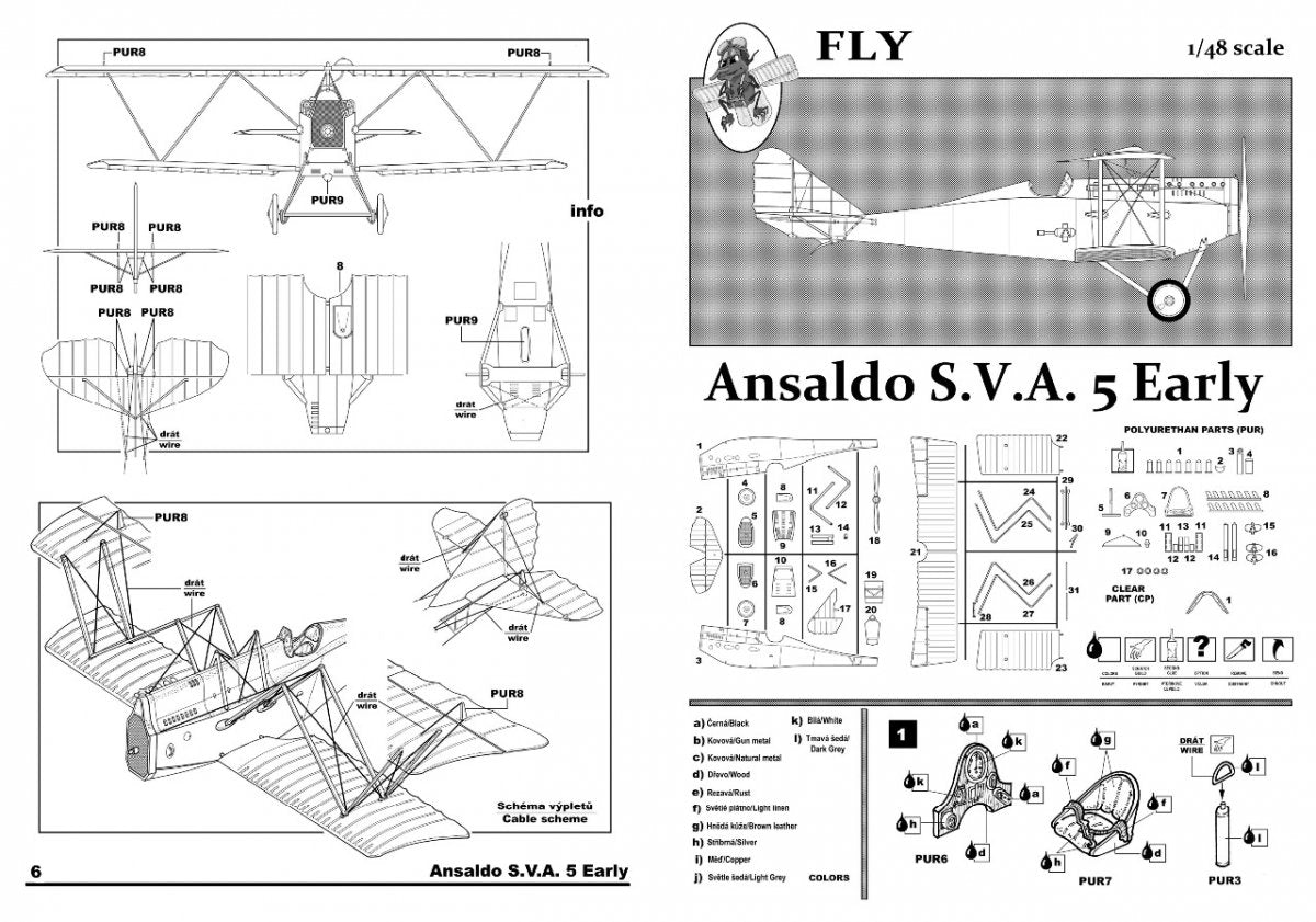 Fly 48018 Ansaldo S.V.A.5 International 1/48 – zdjęcie 6