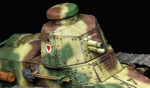 Meng Model TS-011 FRENCH FT-17 LIGHT TANK (RIVETED TURRET) 1/35 – zdjęcie 6