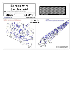Aber 35A013 Barbed Wire (1/35) – image 4