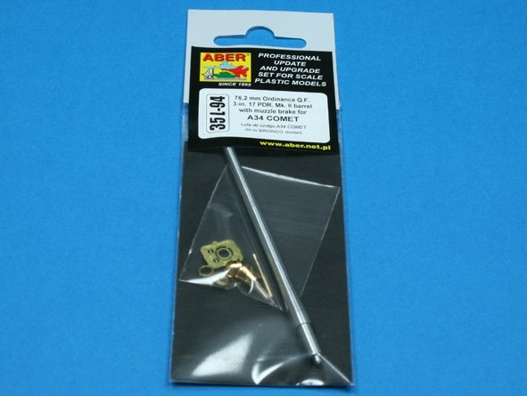 Aber 35L-094 Tank gun barrel for british A34 Comet 1/35 – zdjęcie 6