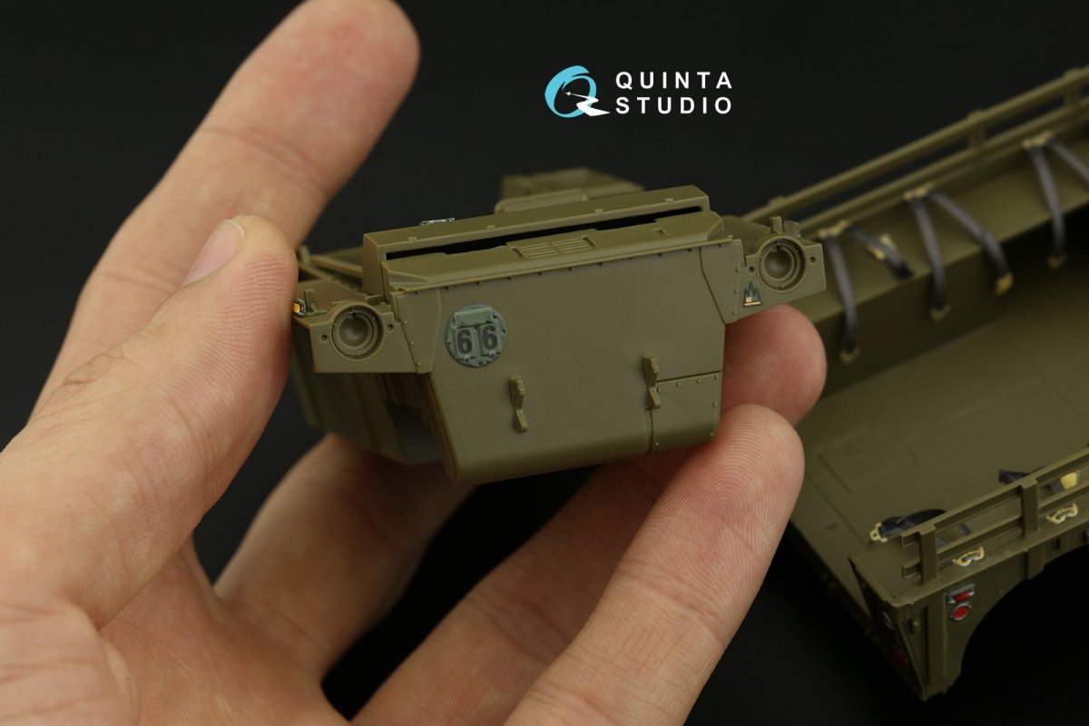 Quinta Studio QD35051 Gama Goat family 3D-Printed &amp;amp; coloured Interior on decal paper (Tamiya) 1/35 – zdjęcie 8
