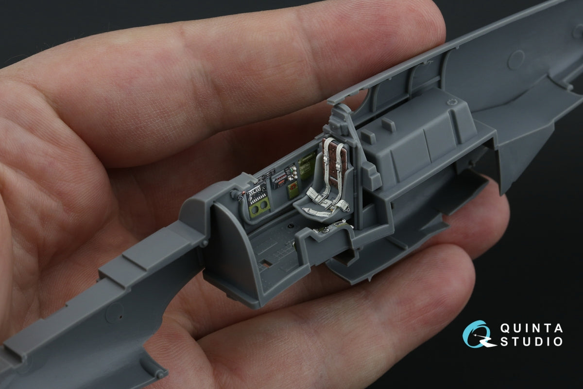 Quinta Studio QD48481 P-51B/C (Early) 3D-Printed colored Interior on decal paper (Tamiya) 1/48 – image 12