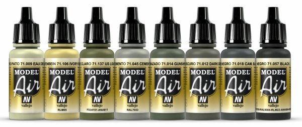 Vallejo 71621 Cold War &amp;amp; Modern Russian Green Patterns 8x17ml – zdjęcie 2