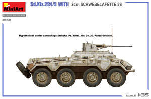 MiniArt 35431 Sd.Kfz.234/3 With 2cm Schwebelafette 38 1/35 – zdjęcie 15