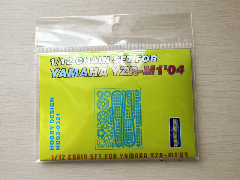Hobby Design HD02-0321 Yamaha YZR-M1 2004 Chain Set for Tamiya 1/12 – zdjęcie 2