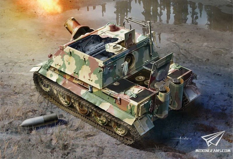 Voyager Model PE35914 WWII German SturmTiger Basic for RMF 1/35 – zdjęcie 9
