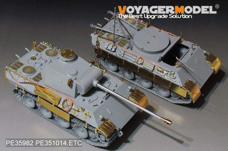 Voyager Model PE35982 WWII German Panther D Tank Early version Basic For TAKOM 2103 1/35 – image 11