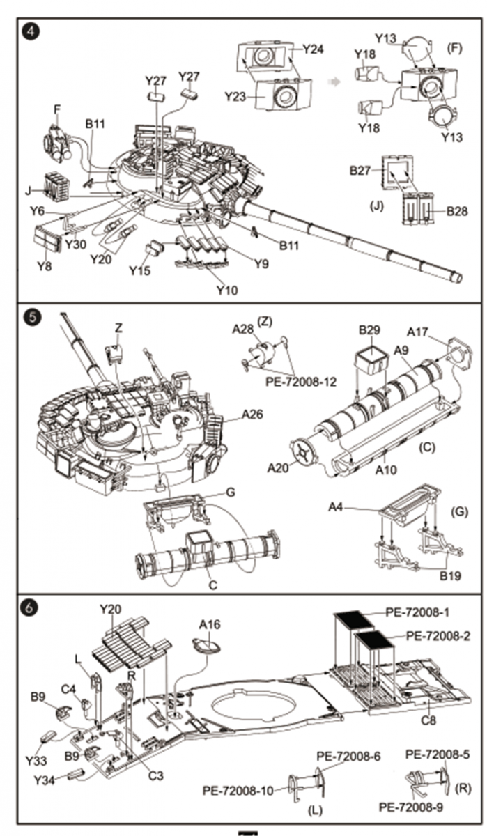 Modelcollect UA72193 Soviet T-80 Main Battle Tank 1970S-1990S N in1 1/72 – image 10