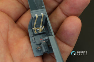 Quinta Studio QD48075 Bf-109G-2 3D-Printed &amp;amp; colored Interior on decal paper (for Eduard kit) 1/48 – image 8