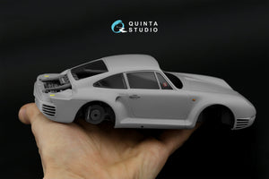 Quinta Studio QD24003 Porsche 959 3D-Printed &amp;amp; colored Interior on decal paper (Tamiya) 1/24 – image 12