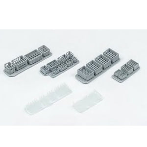 Liang 0432 Beer Soda Bottle Crates Modern x 8 1/48 - 1/72 – zdjęcie 3