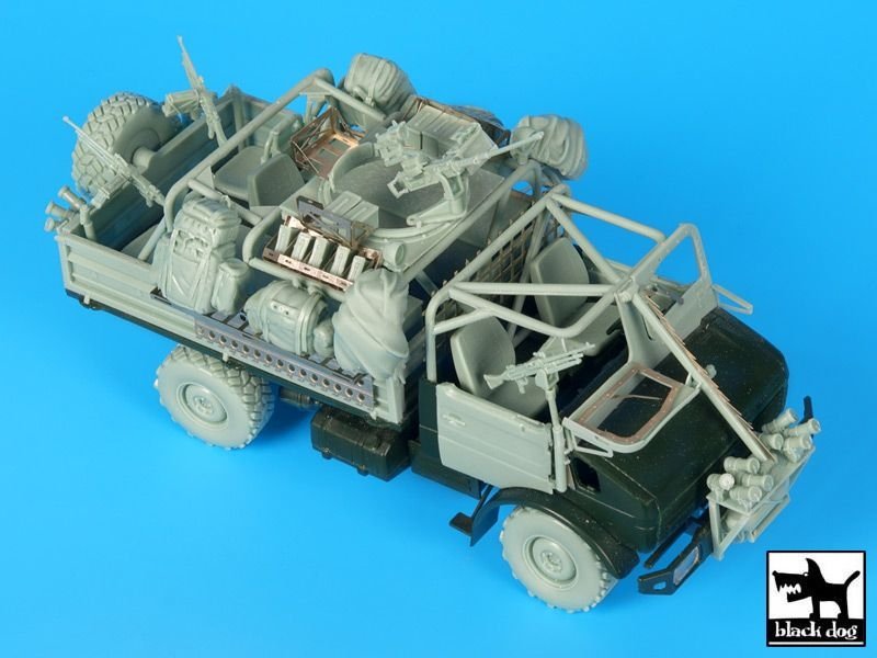 Black Dog T35182 Unimog Belgian special forces accessories set 1/35 – image 5