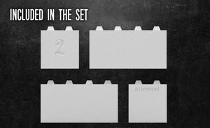 RT-Diorama 35639-K Road Barriers (2x2 &amp;amp; 2x4) 1/35 – zdjęcie 3