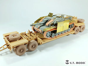 E.T. Model P35-123 WWII German Tank Transporter Sd.Ah.116 Sagged wheels For TAMIYA Kit 1/35 – zdjęcie 5