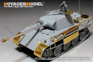 Voyager Model PE35983 WWII German Panther D Tank Late version Basic For TAKOM 2104 1/35 – zdjęcie 10