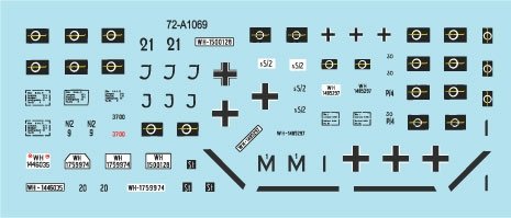 Star Decals 72-A1069 1. Skijäger Division. 1/72 – zdjęcie 3