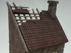 RT-Diorama 35007 Roof tiles with chimney 1/35 – image 2