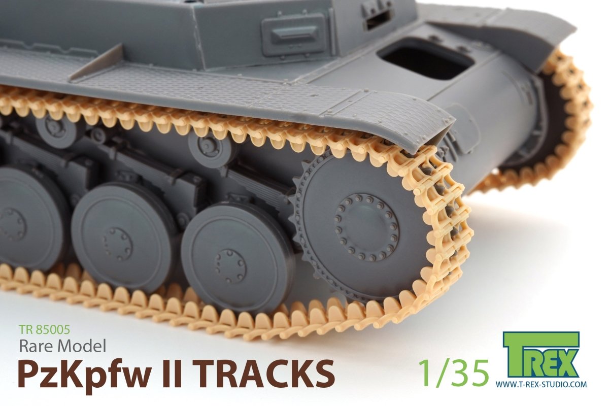 T-Rex Studio TR85005 PzKpfw II Tracks Rare Model 1/35 – zdjęcie 2
