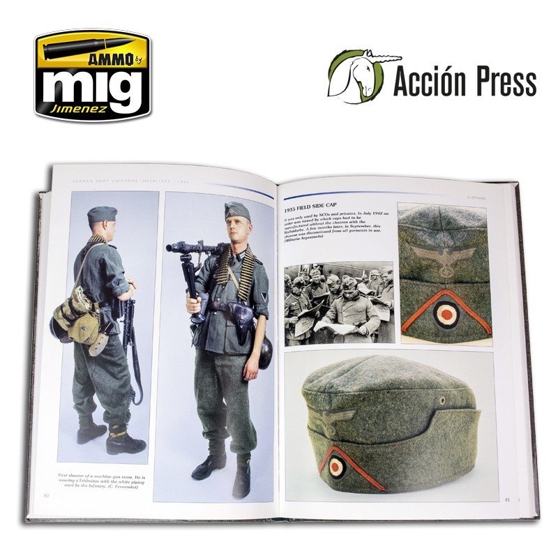 AMMO of Mig Jimenez EURO0026 GERMAN ARMY UNIFORMS - HEER (1933-1945) Englis – image 8