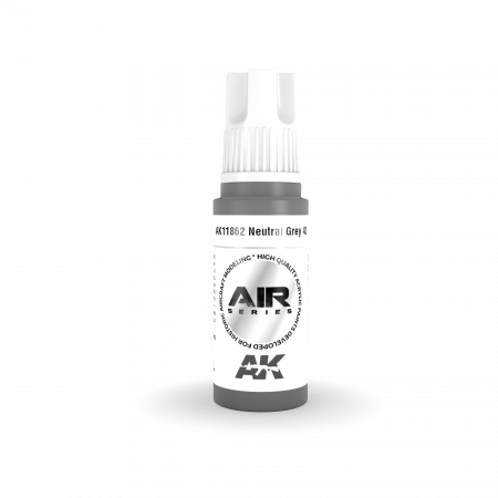 AK Interactive AK11862 NEUTRAL GREY 43 – AIR 17 ml – immagine 2