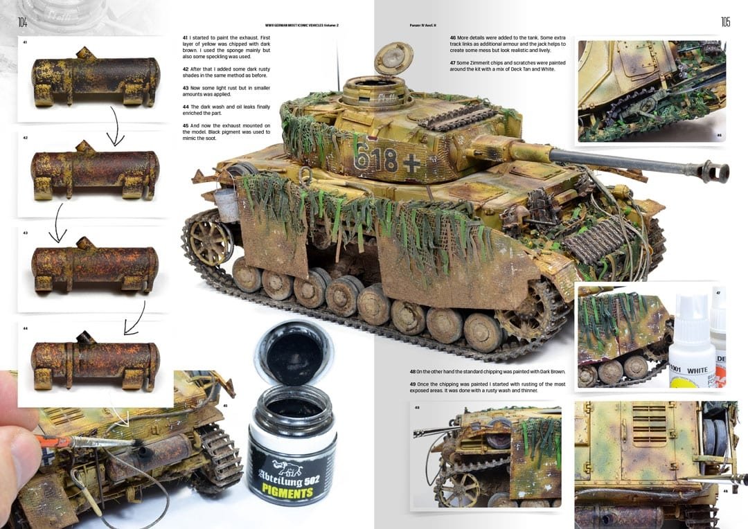 AK Interactive 516 WWII GERMAN MOST ICONIC SS VEHICLES. VOLUME 2 – zdjęcie 10