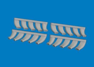 Eduard 672404 Mosquito exhaust stacks PRINT Tamiya 1/72 – image 3