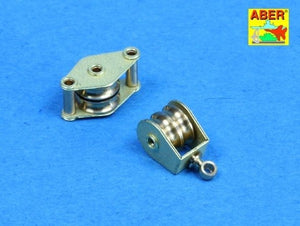 Aber R-09N All-purpose double Pulley x2 pcs. 1/35 – image 3