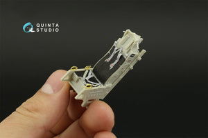Quinta Studio QD32157 F-15C Late/F-15J late 3D-Printed &amp;amp; colored Interior on decal paper (Tamiya) 1/32 – image 8