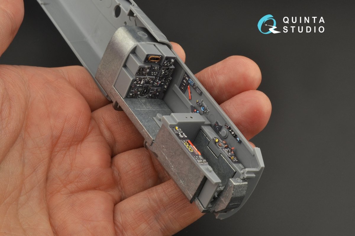 Quinta Studio QD48229 He 219 3D-Printed &amp;amp; coloured Interior on decal paper (Tamiya) 1/48 – zdjęcie 2