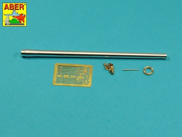 Aber 35L-314 Armament set for the Russian T-14 Armata tank: barrel for 125 mm 2A82-1M and barrel for 12.7 mm Kord MG 1/35 – image 5