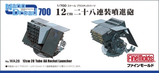 Fine Molds WA28 Lance-roquettes AA Tube 12 cm 28 au 1/700