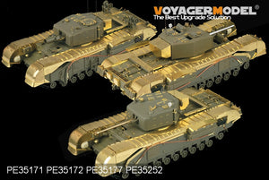 Voyager Model PE35252 WWII British Churchill Mk.IV Infantry Tank Basic For AFV CLUB 35154 1/35 – zdjęcie 9