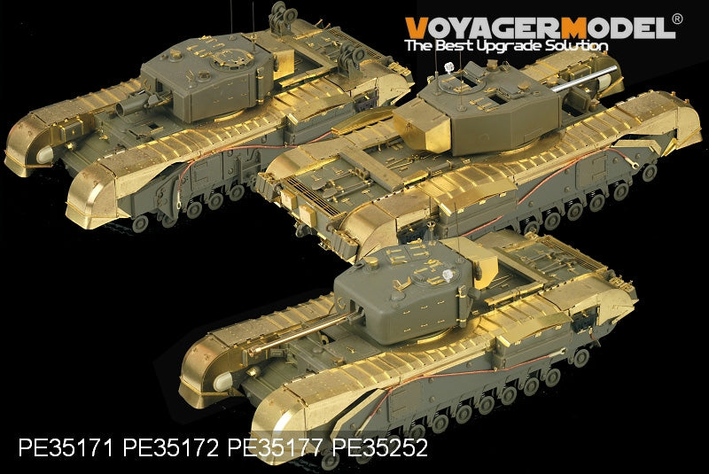 Voyager Model PE35252 WWII British Churchill Mk.IV Infantry Tank Basic For AFV CLUB 35154 1/35 – zdjęcie 9