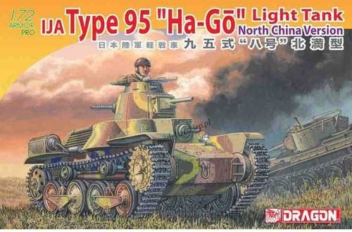 Dragon 7402 IJA Type 95 "Ha-Go" Light Tank North China Version 1/72
