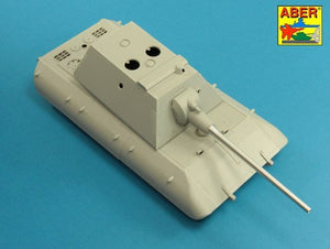 Aber 35L-262 Lufa 128mm do niemieckiego czołgu E-100 z wieżą Krupp 1/35 – zdjęcie 7