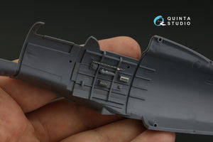 Quinta Studio QD32201 Macchi MC.202 Folgore Early 3D-Printed &amp;amp; colored Interior on decal paper (Italeri) 1/32 – image 6
