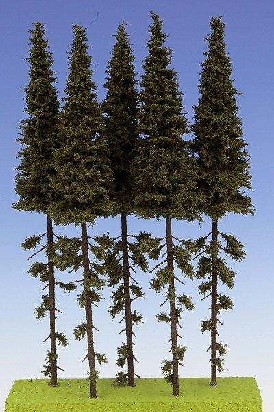 Model Scene SK250 Spruce with trunk 250 mm Spruce (pcs 5)